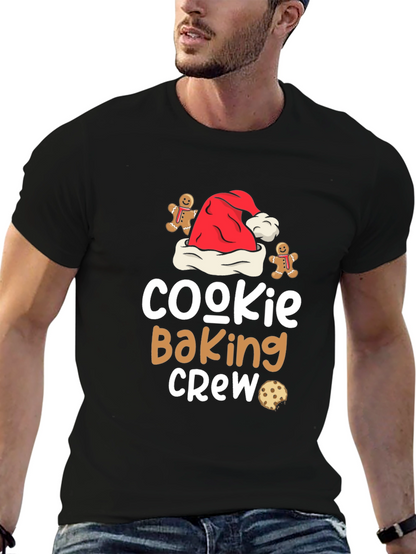 Camiseta Navideña Cookie Baking Crew