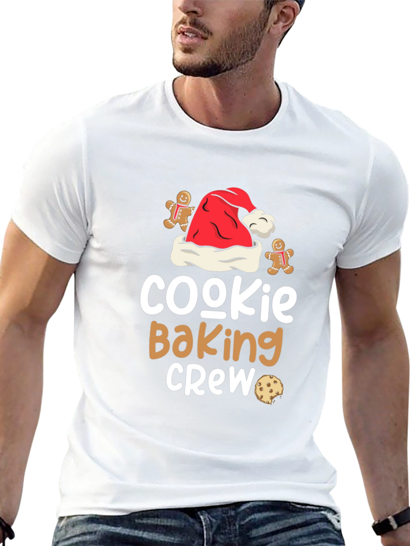 Camiseta Navideña Cookie Baking Crew