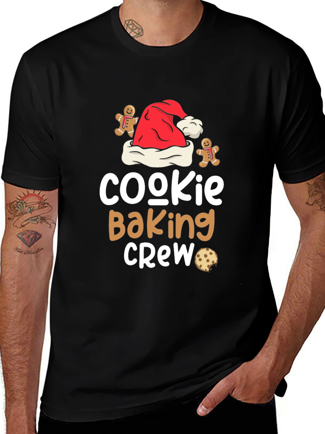 Camiseta Navideña Cookie Baking Crew