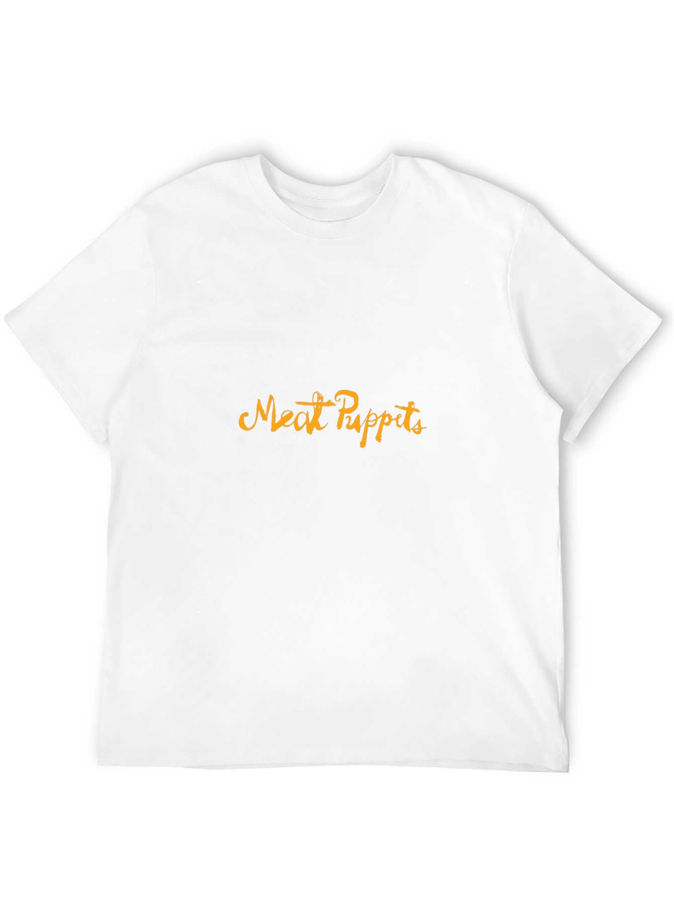 Camiseta Negra Meat Puppets - Estilo Casual y Cómoda
