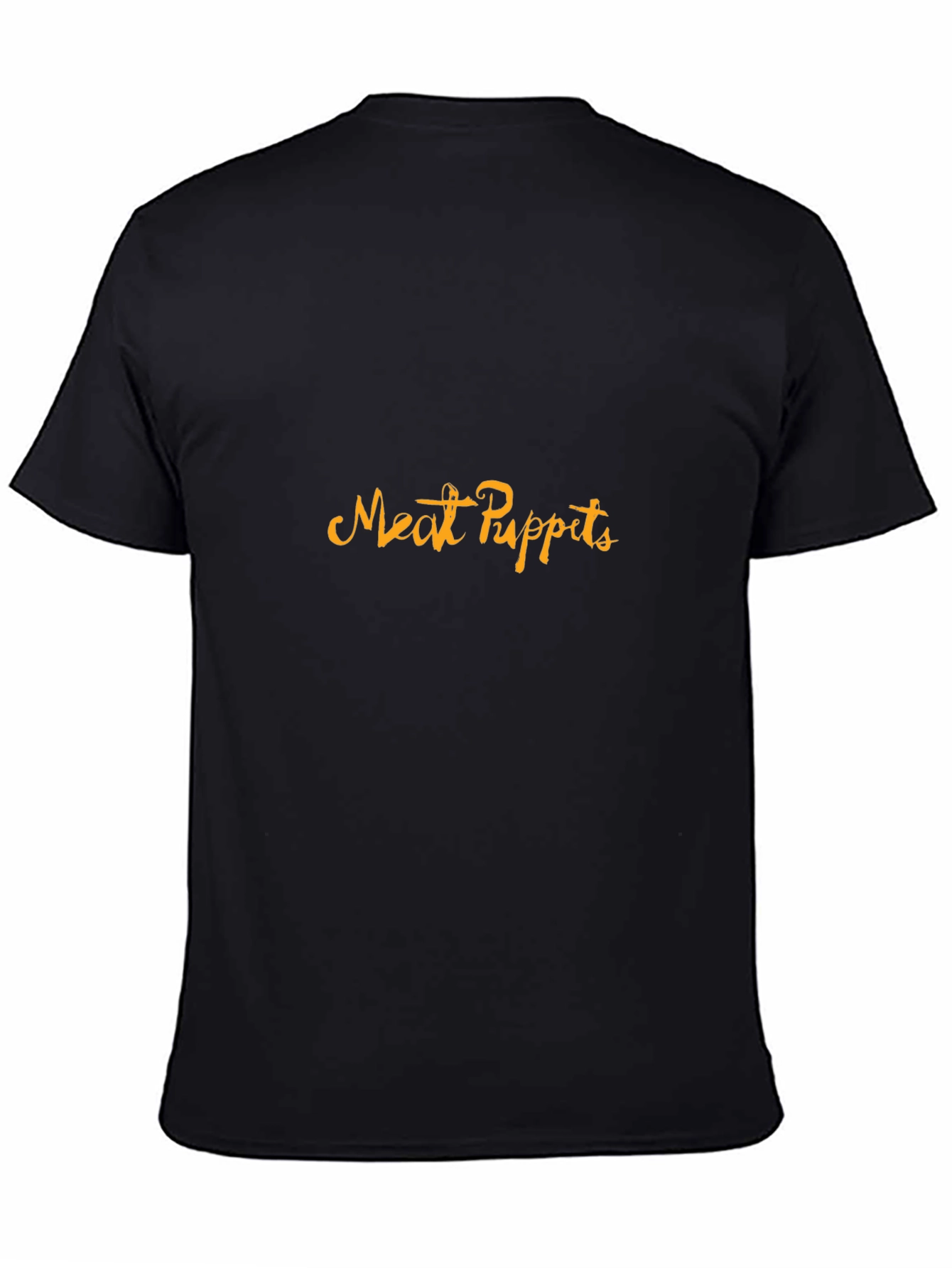 Camiseta Negra Meat Puppets - Estilo Casual y Cómoda