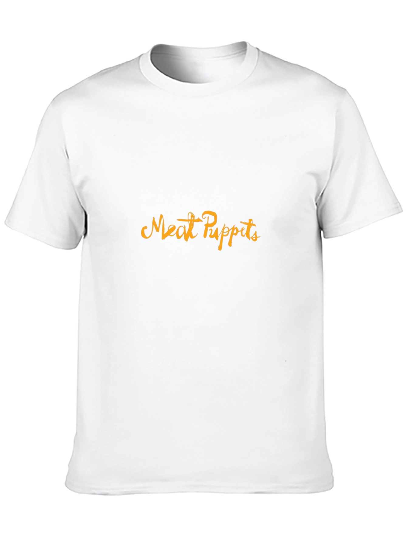 Camiseta Negra Meat Puppets - Estilo Casual y Cómoda