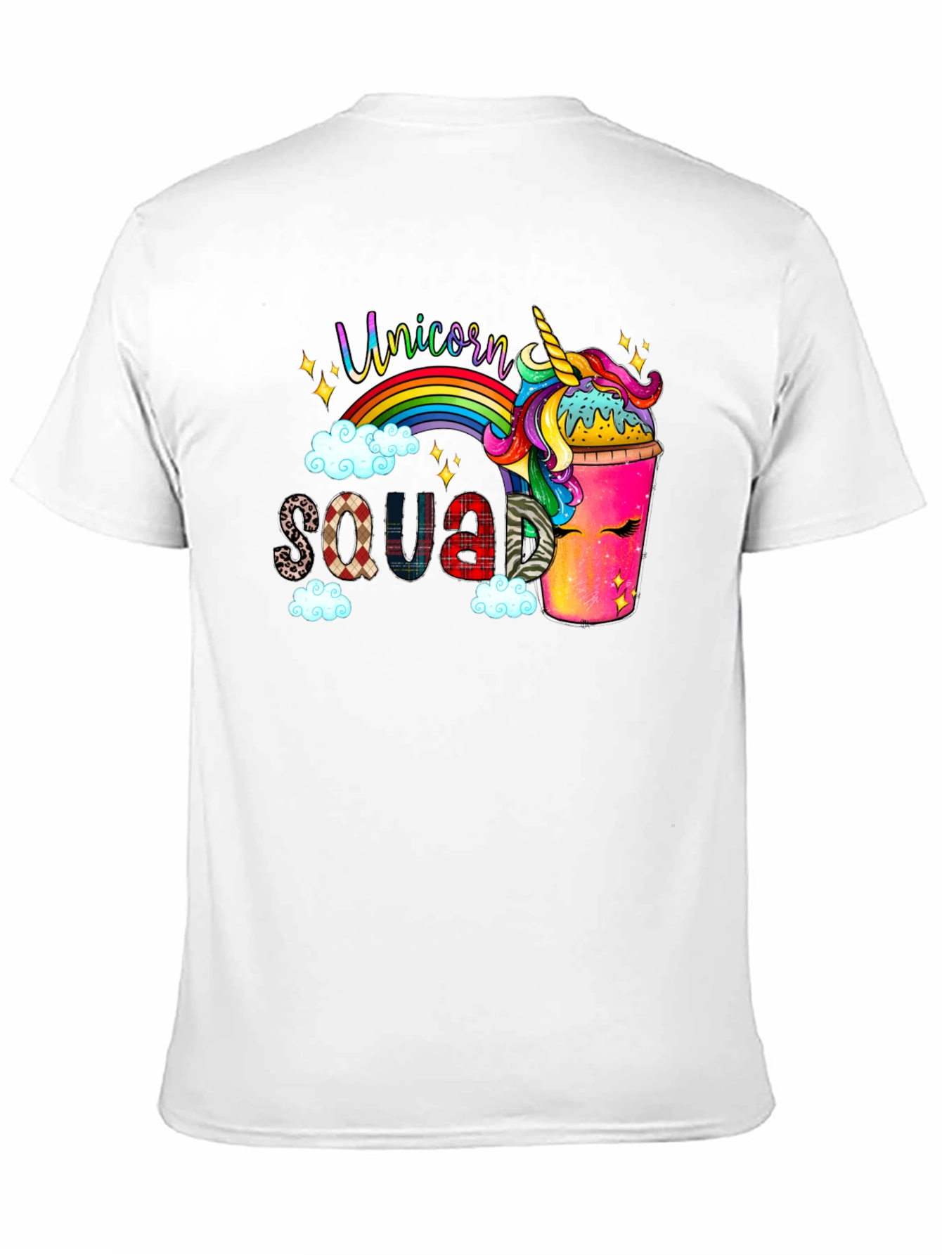 Camiseta Negra Unicorn Squad