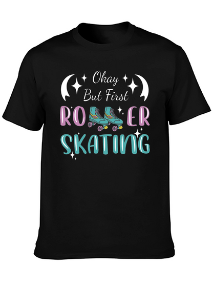 Camiseta Negra Roller Skating