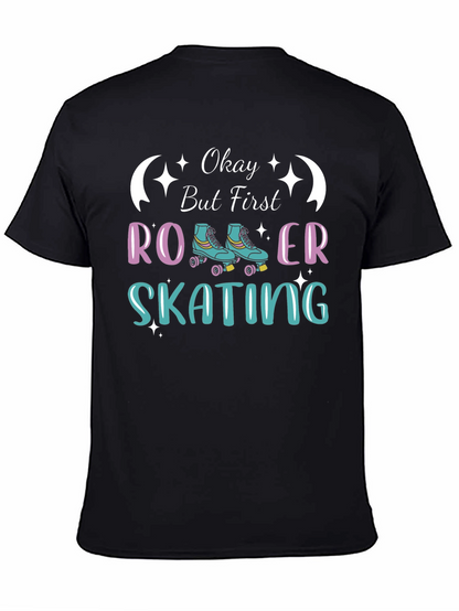 Camiseta Negra Roller Skating