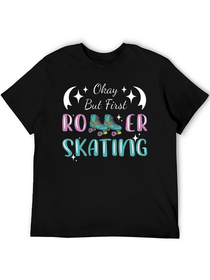 Camiseta Negra Roller Skating