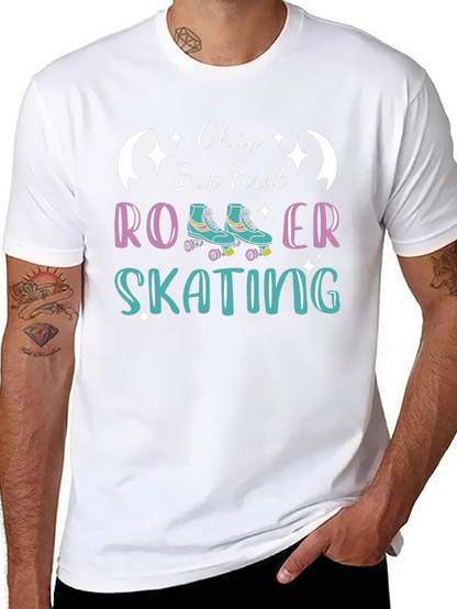 Camiseta Negra Roller Skating