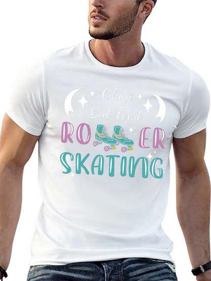 Camiseta Negra Roller Skating