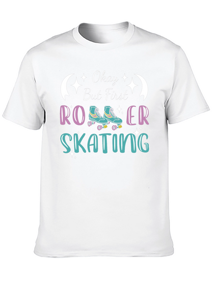 Camiseta Negra Roller Skating