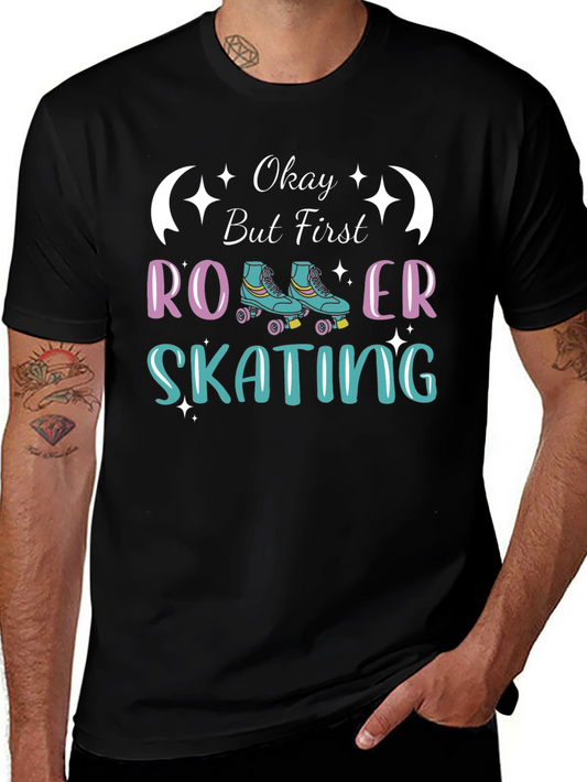 Camiseta Negra Roller Skating