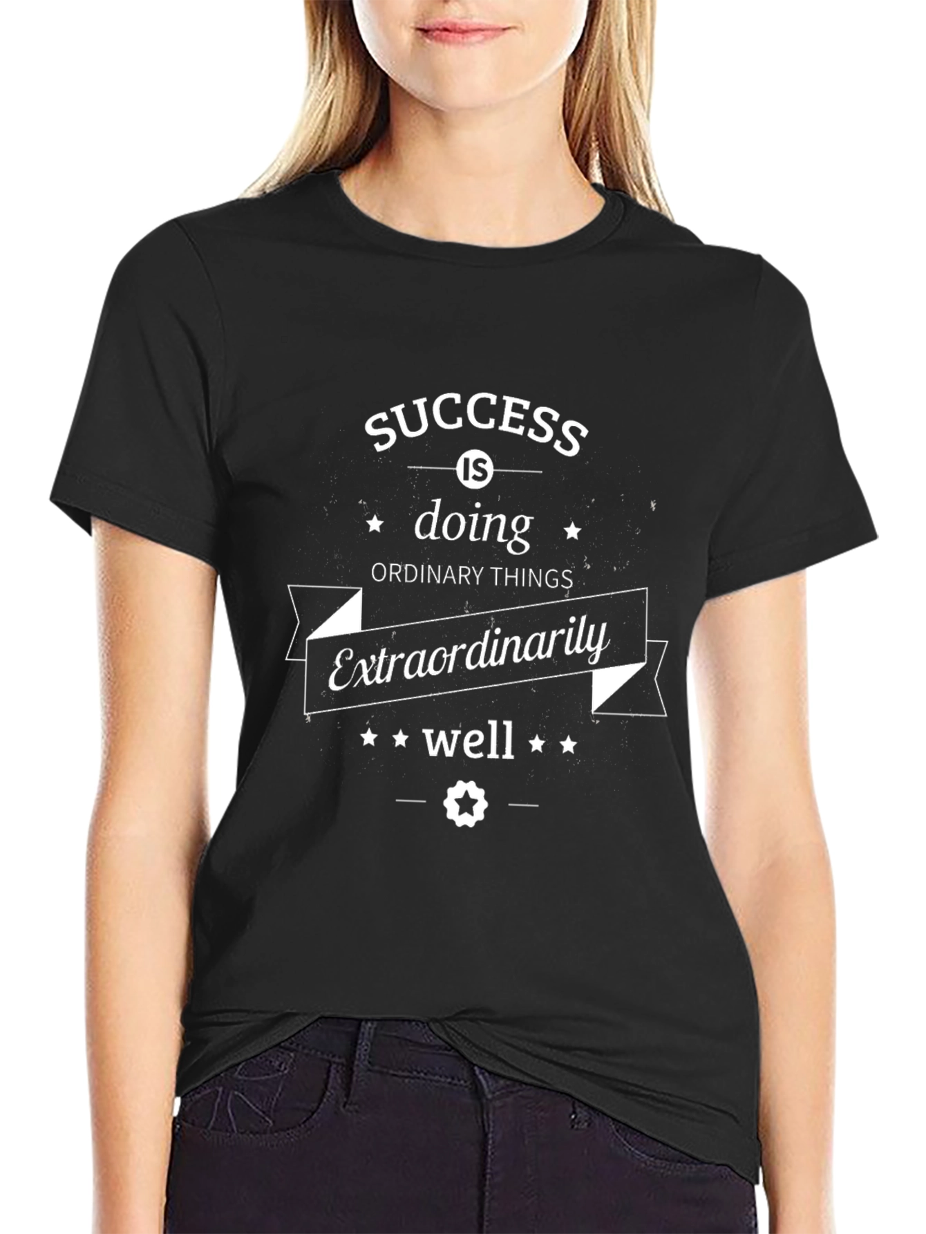 Camiseta Negra: Éxito Extraordinario