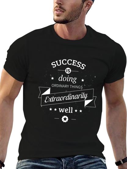 Camiseta Negra: Éxito Extraordinario