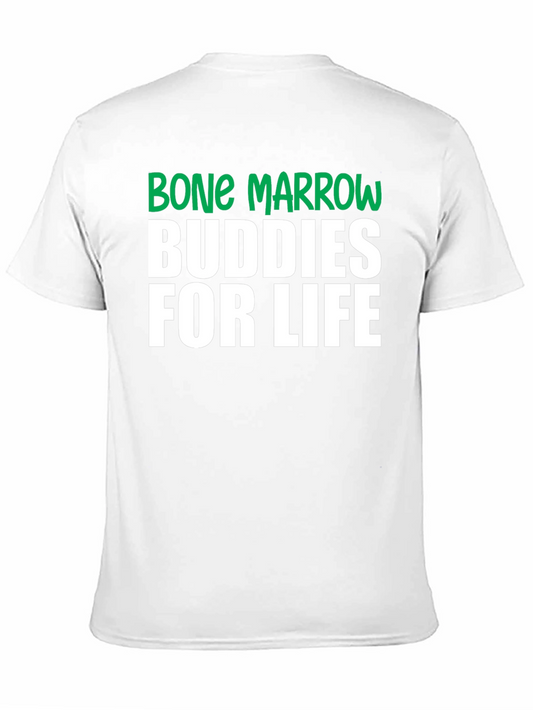 Camiseta Negra Bone Marrow Buddies For Life