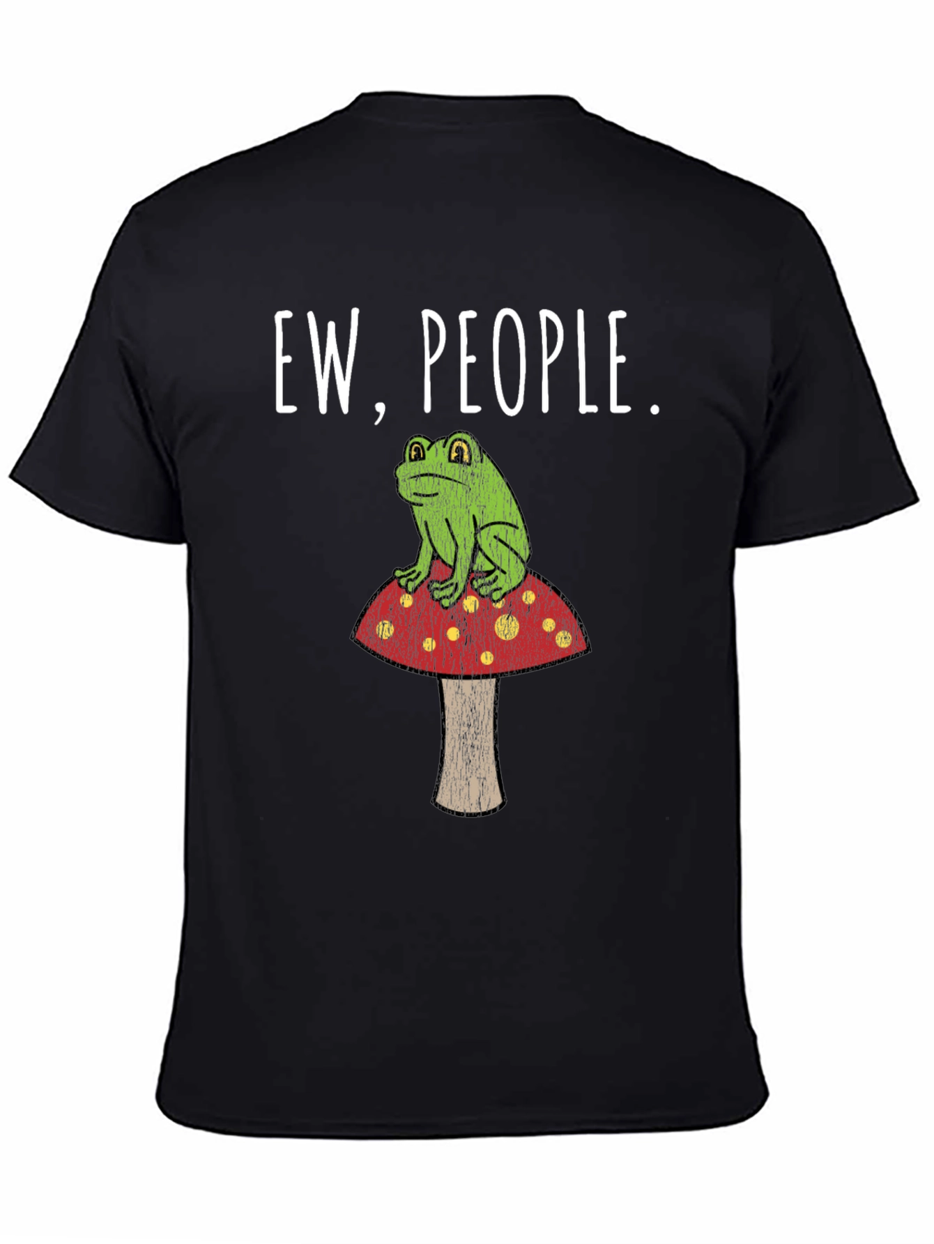 Camiseta Ew People con Rana en Seta