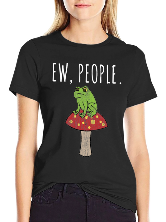 Camiseta Ew People con Rana en Seta