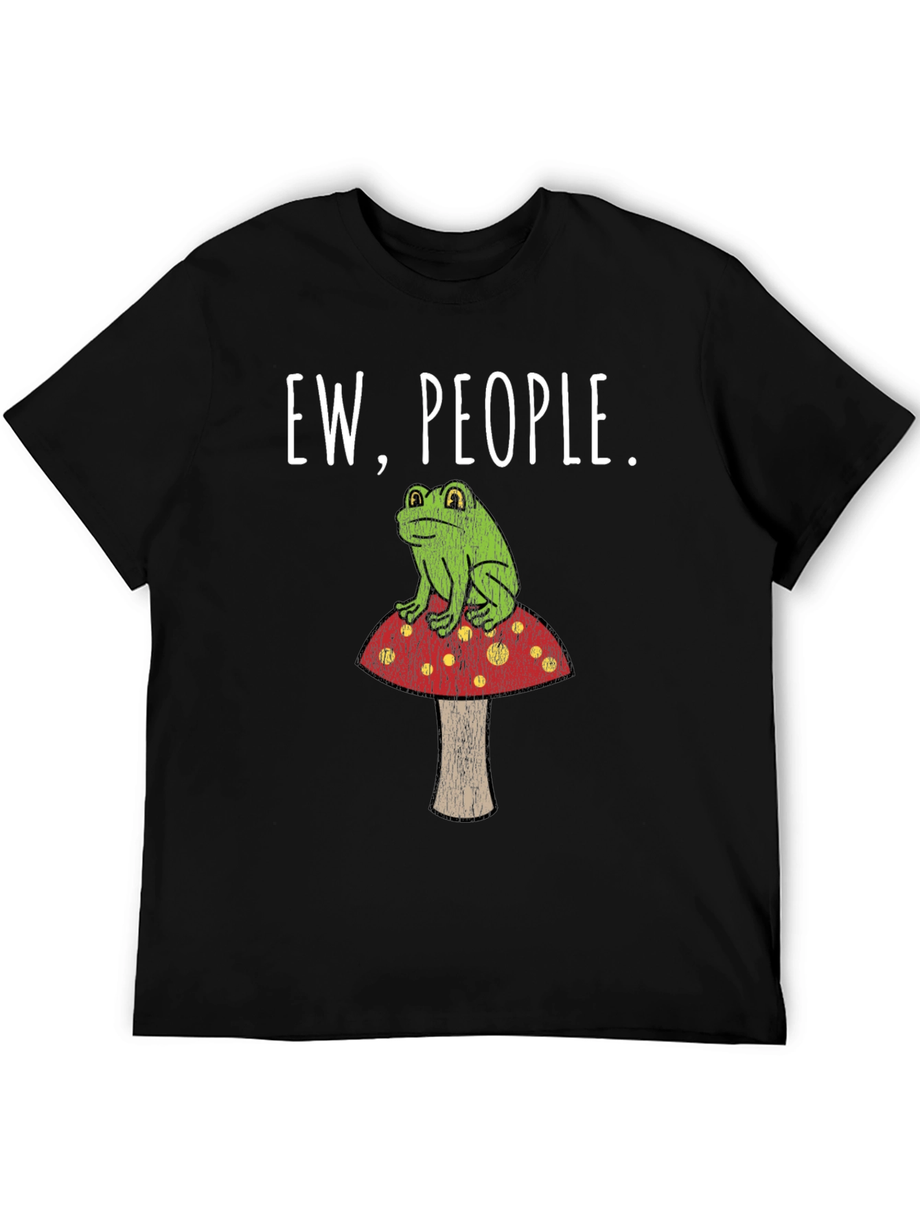 Camiseta Ew People con Rana en Seta