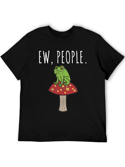 Camiseta Ew People con Rana en Seta