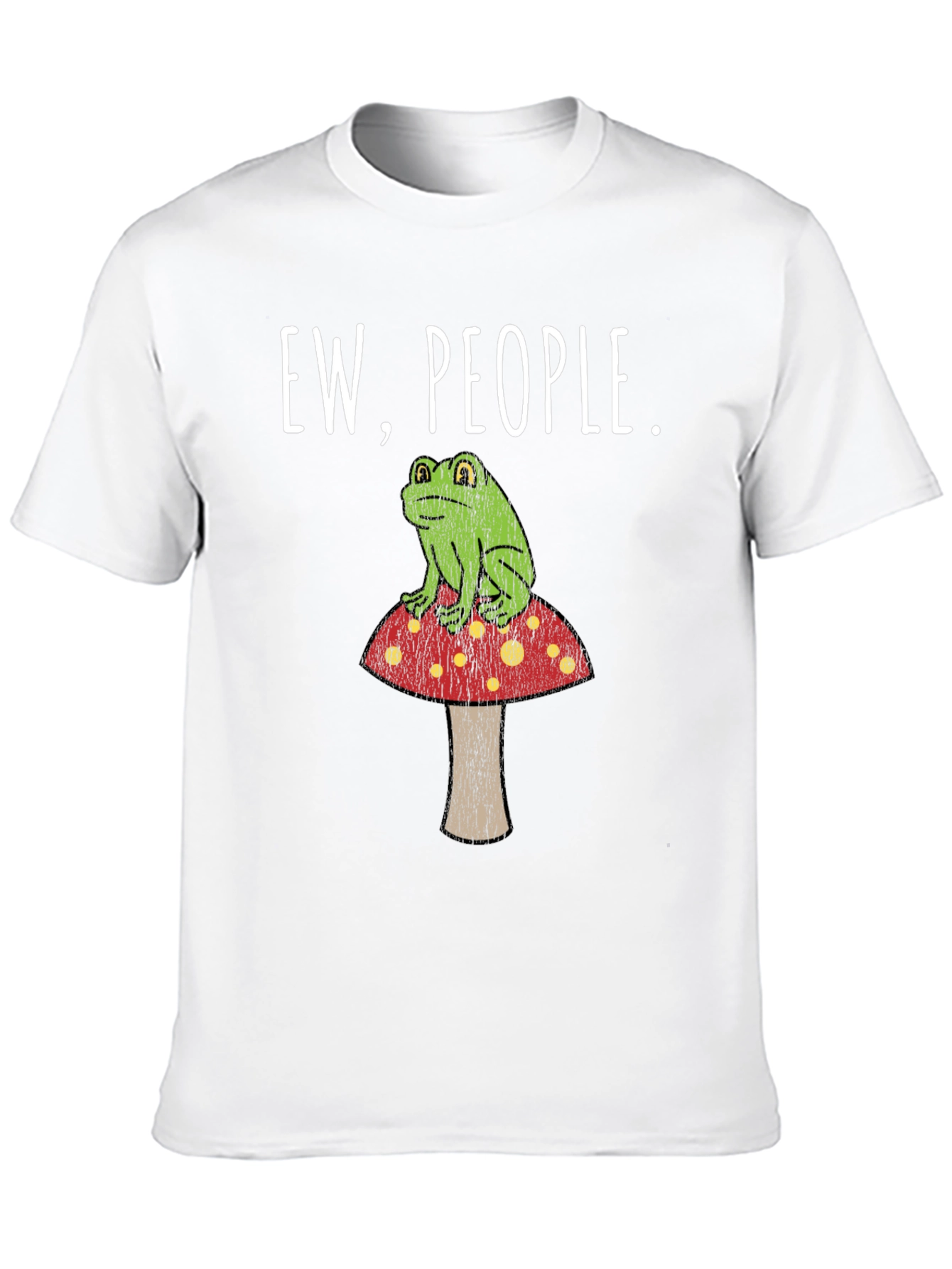 Camiseta Ew People con Rana en Seta