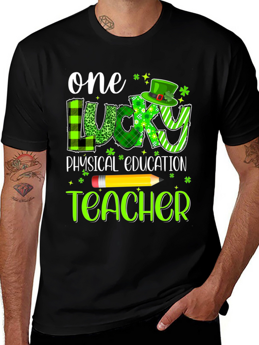 Camiseta One Lucky Teacher - San Patricio