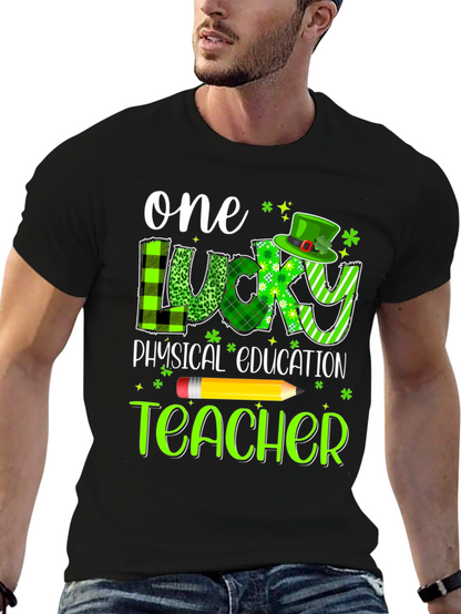 Camiseta One Lucky Teacher - San Patricio