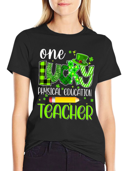 Camiseta One Lucky Teacher - San Patricio