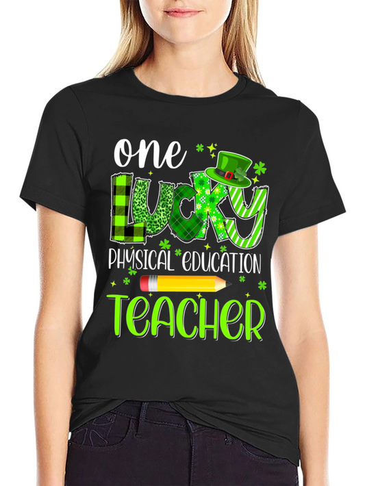 Camiseta One Lucky Teacher - San Patricio