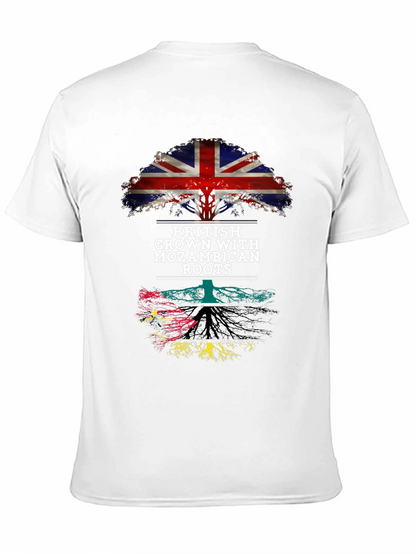 Camiseta Hombre Británico con Raíces Mozambiqueñas