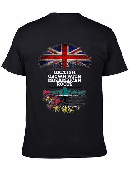 Camiseta Hombre Británico con Raíces Mozambiqueñas