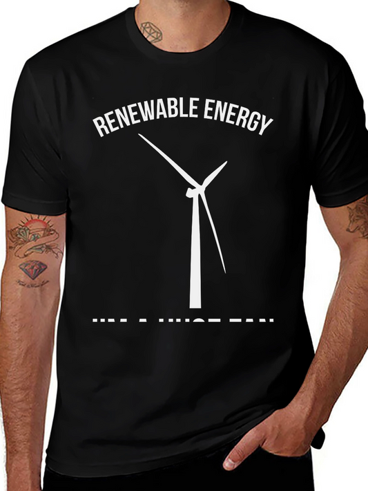 Camiseta Energía Renovable - ¡Soy un Fan!