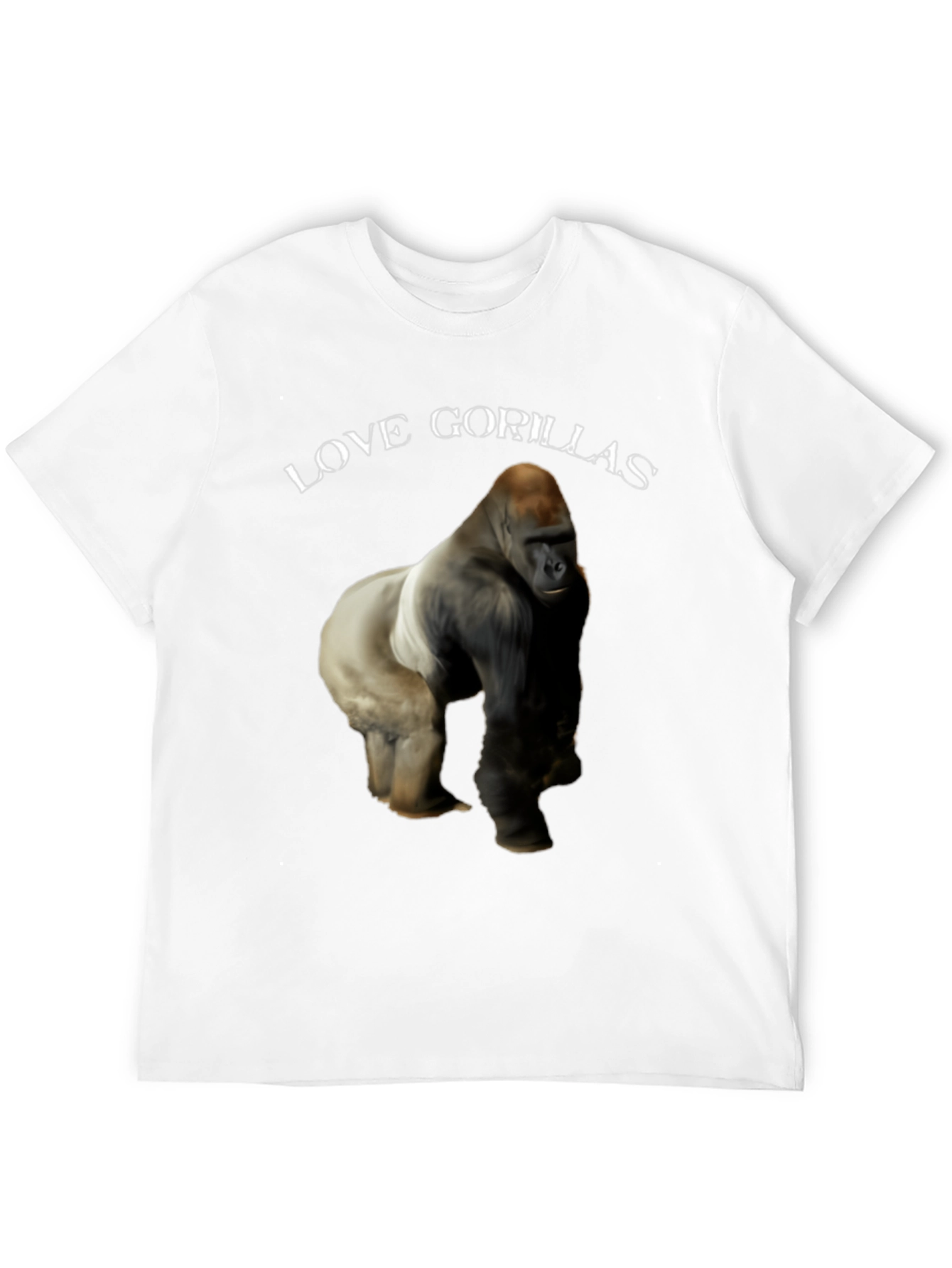 Camiseta Negra Amo Gorilas