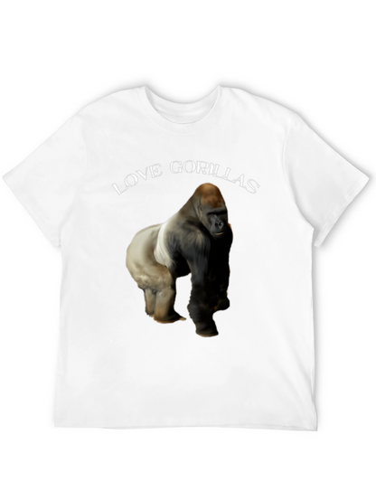 Camiseta Negra Amo Gorilas