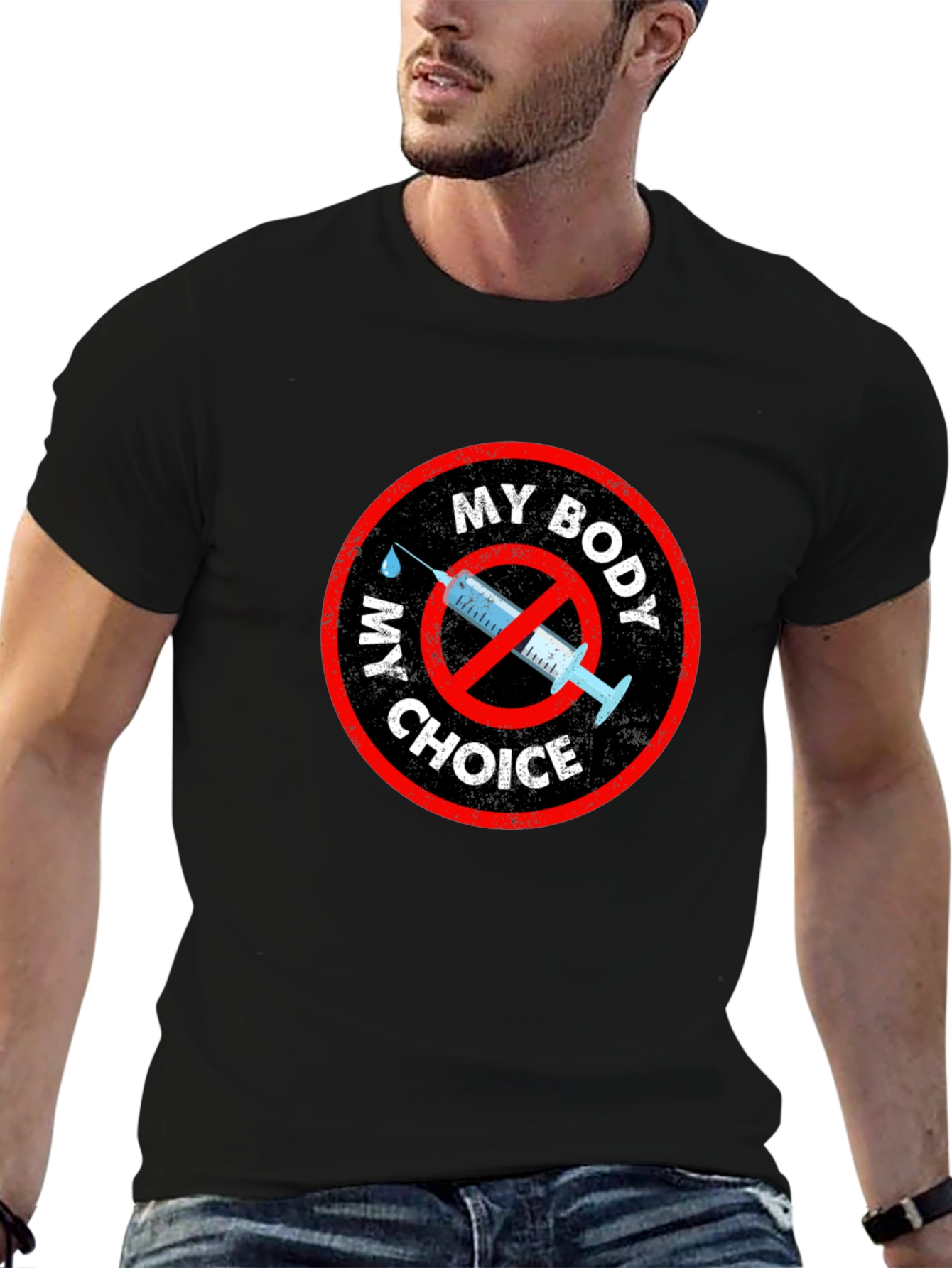 Camiseta Mi Cuerpo Mi Decisión - Vacunas No