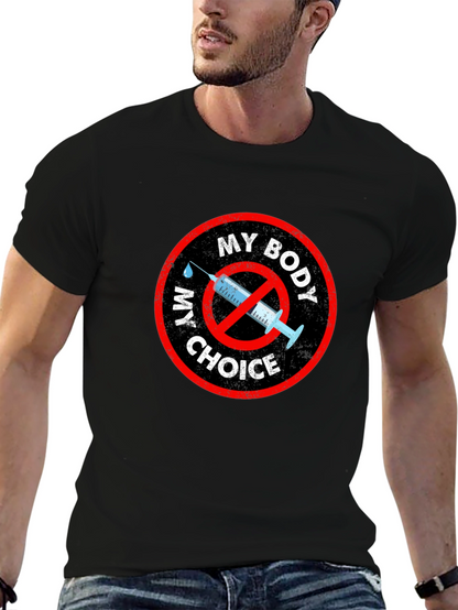 Camiseta Mi Cuerpo Mi Decisión - Vacunas No