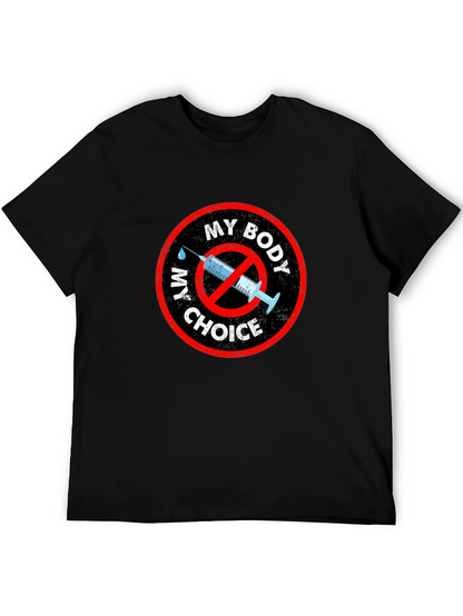 Camiseta Mi Cuerpo Mi Decisión - Vacunas No