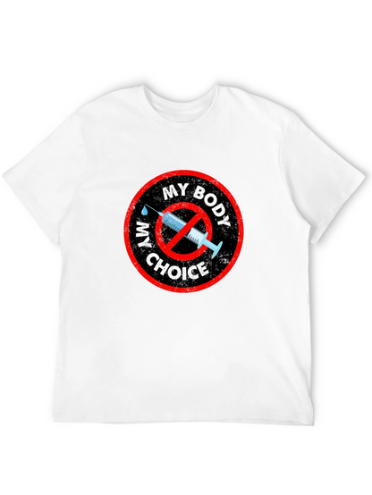 Camiseta Mi Cuerpo Mi Decisión - Vacunas No