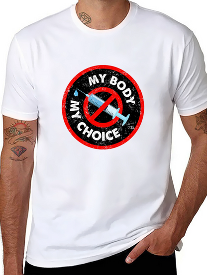 Camiseta Mi Cuerpo Mi Decisión - Vacunas No