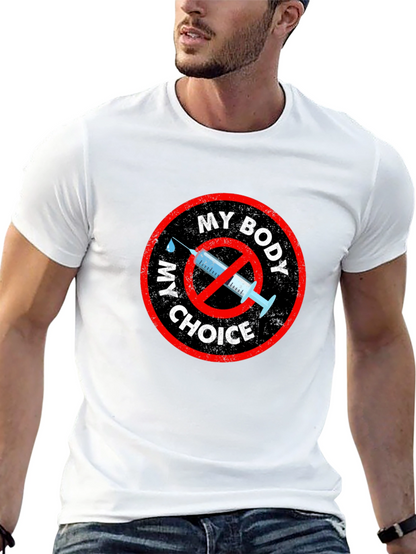 Camiseta Mi Cuerpo Mi Decisión - Vacunas No