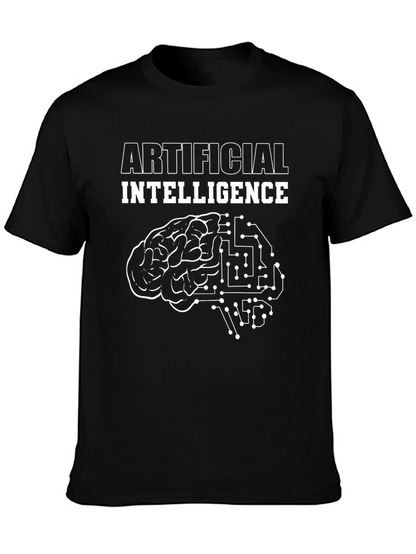 Camiseta Inteligencia Artificial - Diseño Cerebro Tech