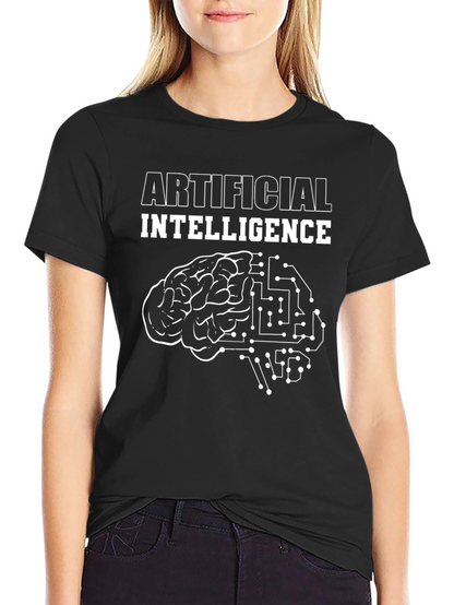Camiseta Inteligencia Artificial - Diseño Cerebro Tech