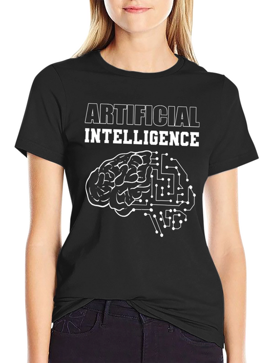 Camiseta Inteligencia Artificial - Diseño Cerebro Tech