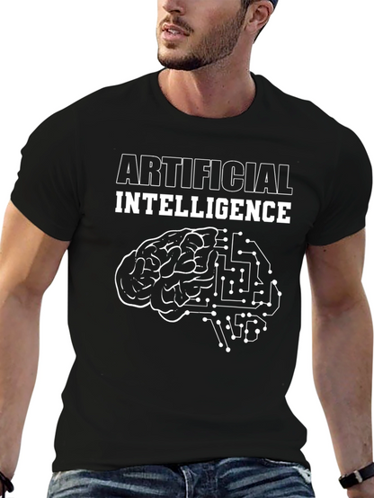 Camiseta Inteligencia Artificial - Diseño Cerebro Tech