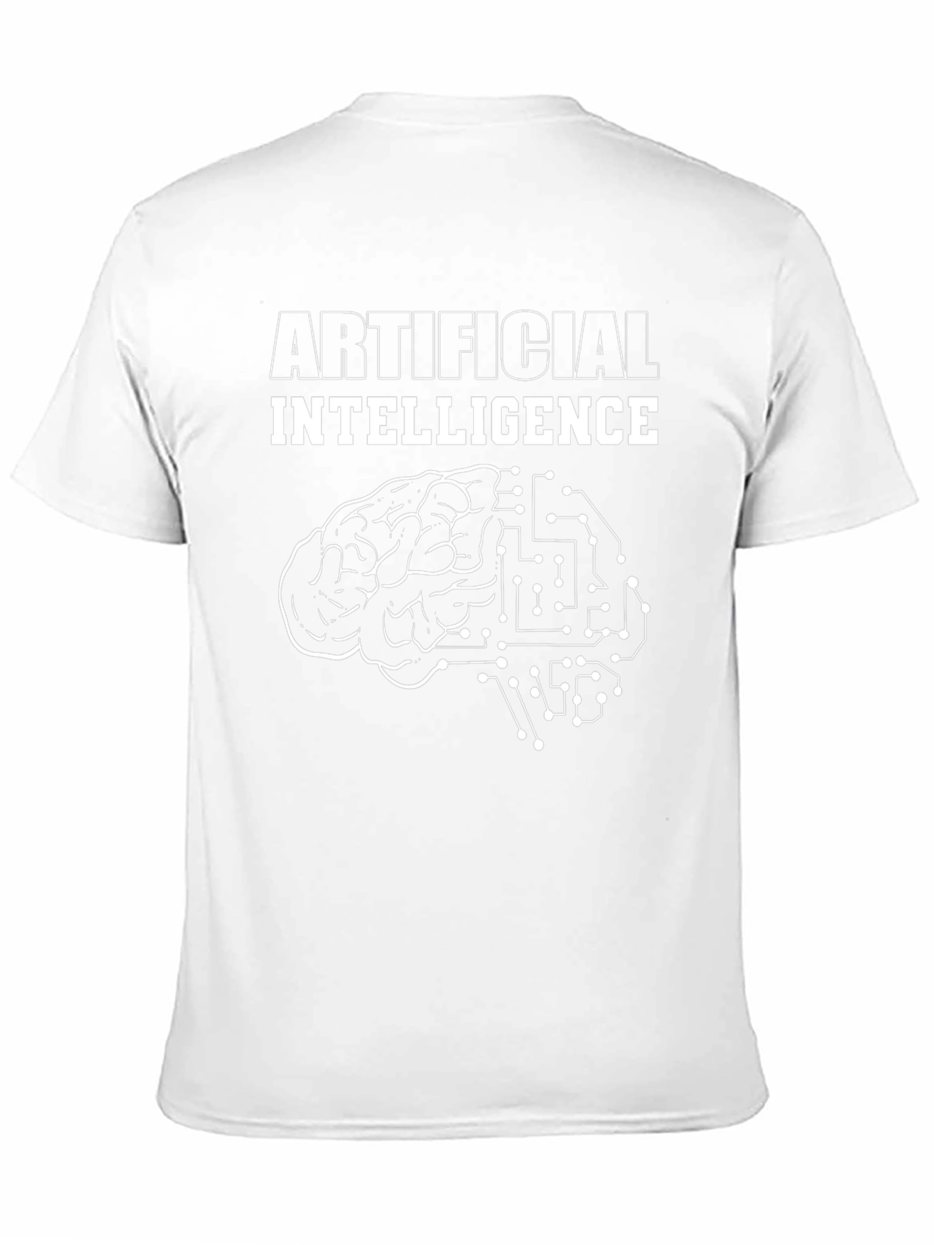 Camiseta Inteligencia Artificial - Diseño Cerebro Tech