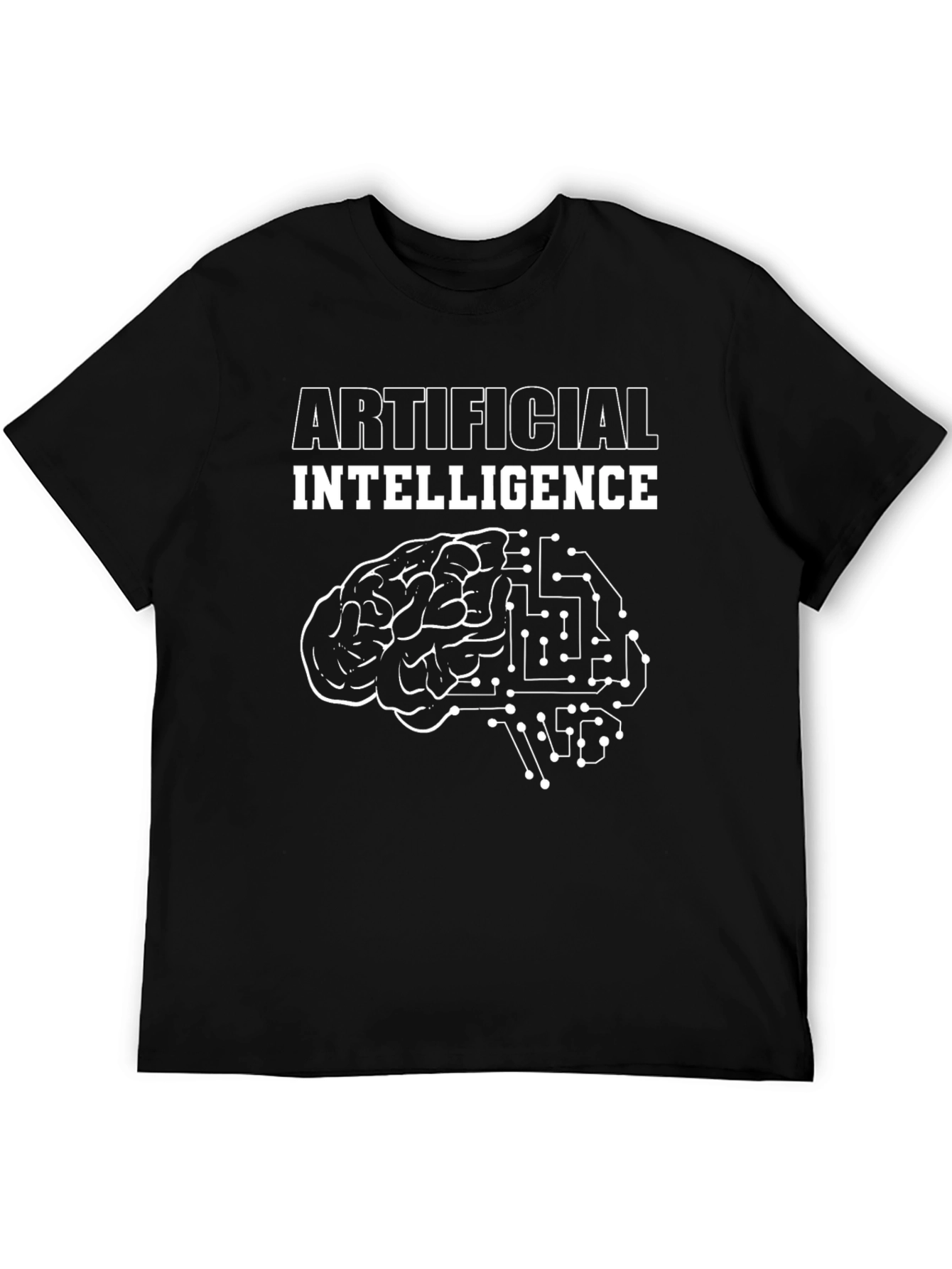 Camiseta Inteligencia Artificial - Diseño Cerebro Tech