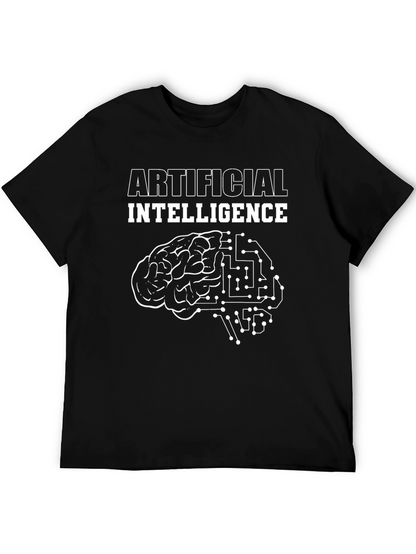 Camiseta Inteligencia Artificial - Diseño Cerebro Tech