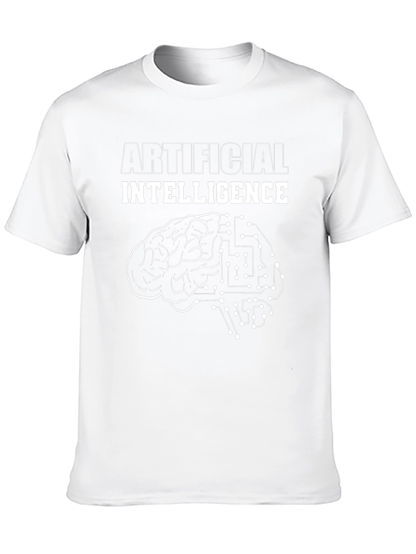 Camiseta Inteligencia Artificial - Diseño Cerebro Tech