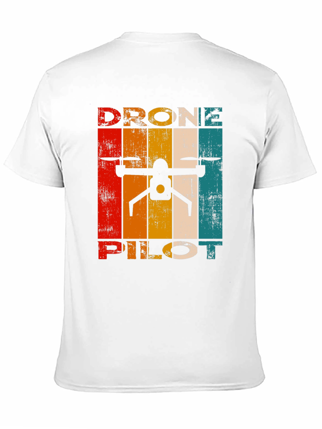Camiseta Retro de Piloto de Drones