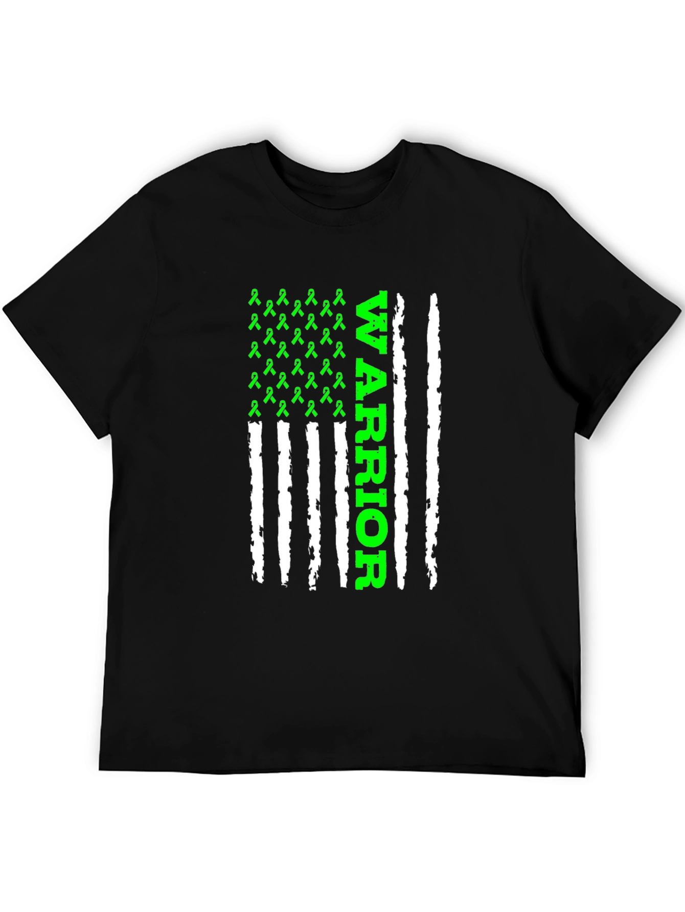 Camiseta Negra Guerrero Conciencia Salud Mental