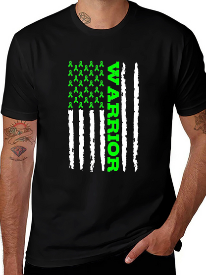 Camiseta Negra Guerrero Conciencia Salud Mental