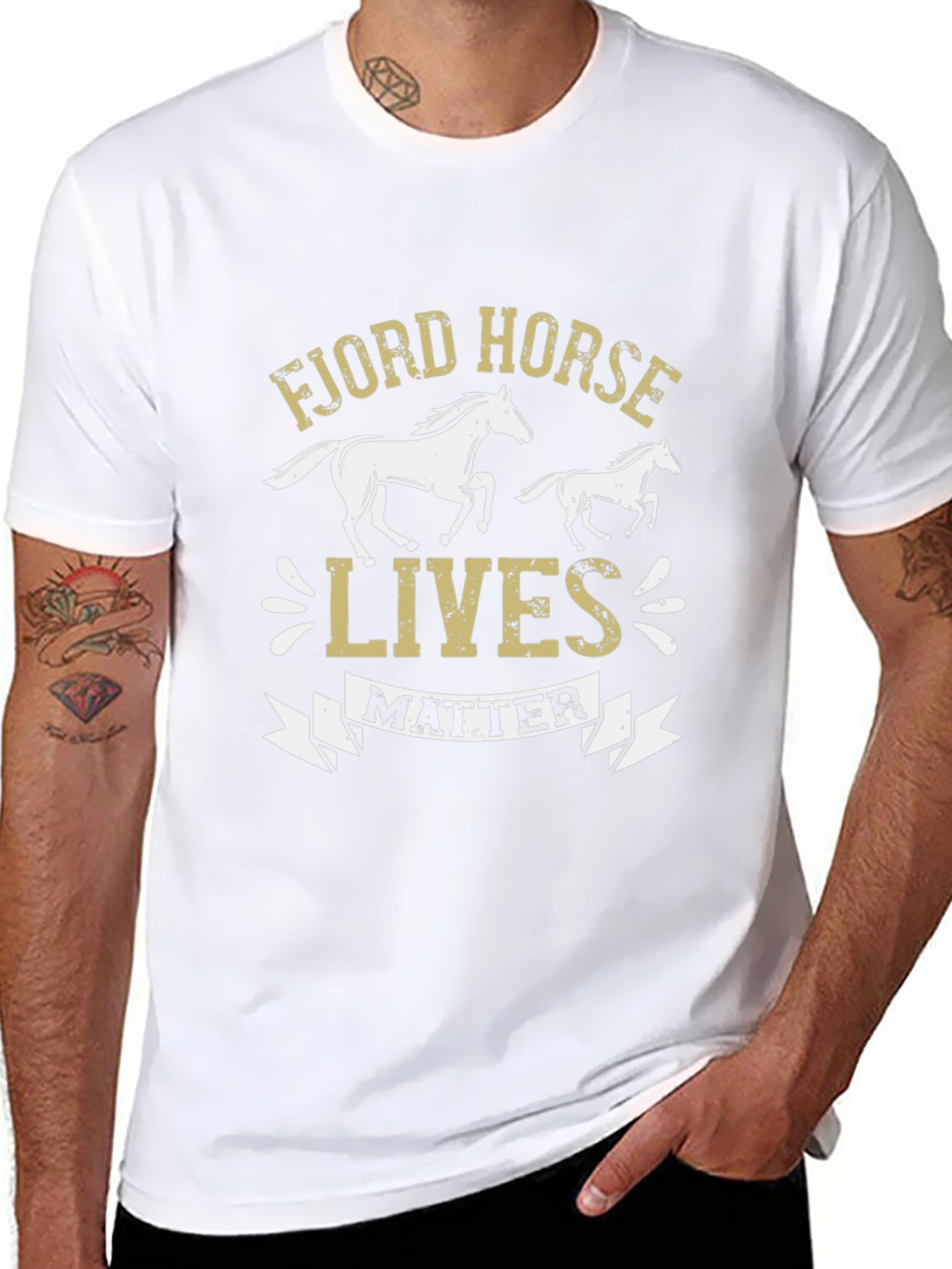 Camiseta Fjord Horse Lives Matter