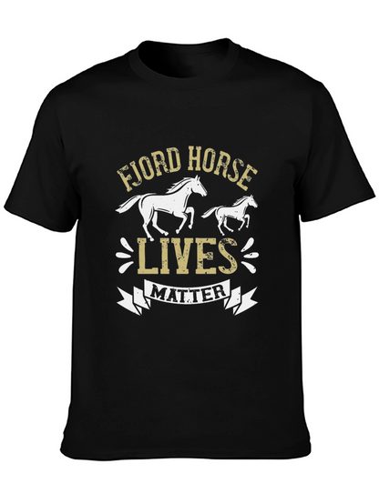 Camiseta Fjord Horse Lives Matter